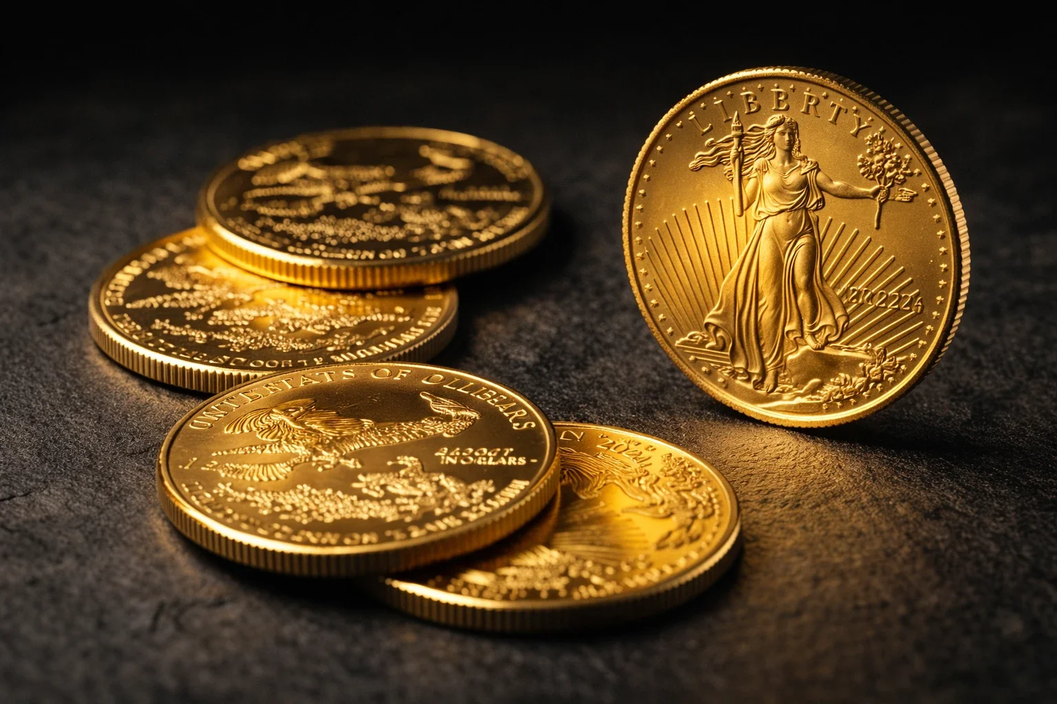 American Gold Eagle coin - verified bullion from recognized US mint