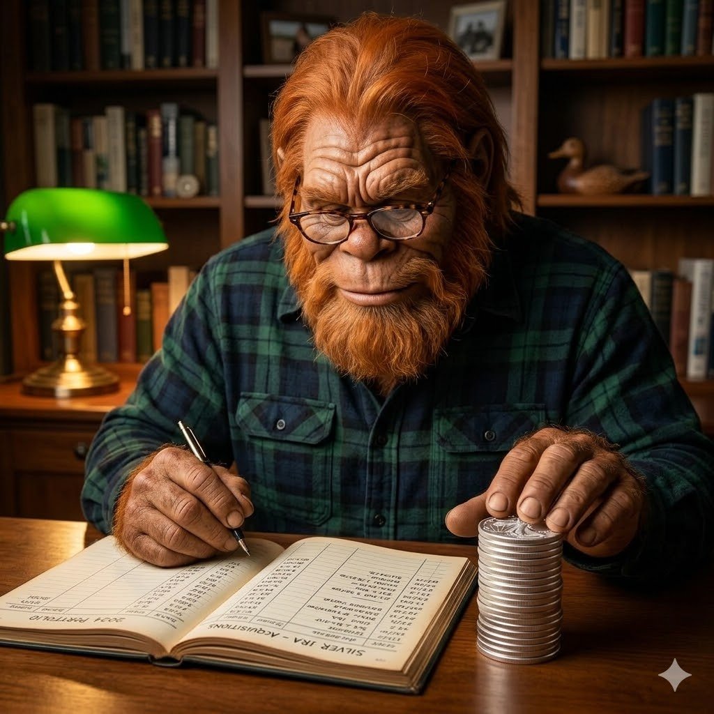 401k after leaving a job — Wattson reviewing rollover IRA allocation options at his desk